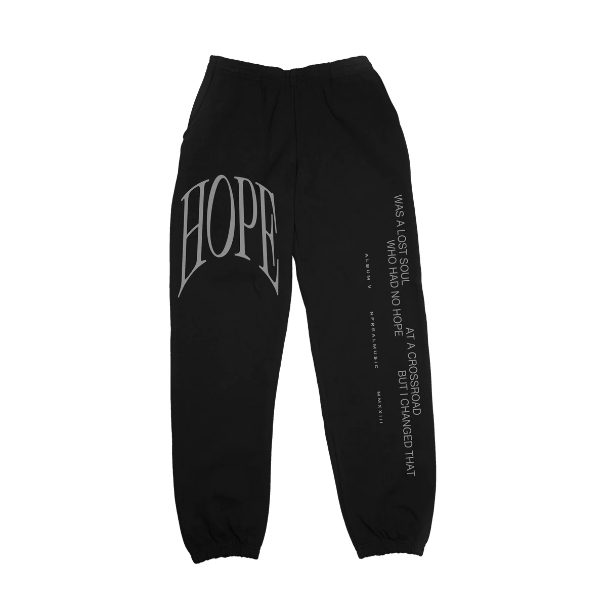 black hope sweatpants